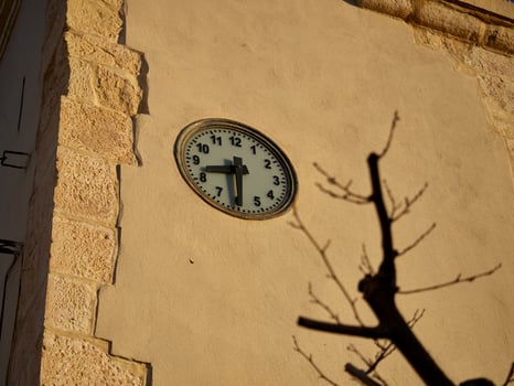 Views of the town of Lugar nuevo de Fenollet, Spain photo
