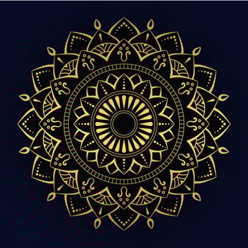 Luxury mandala background, Decorative ornament vector illustration. Indian,Arabic,turkish, pakistan, Islamic decoration style