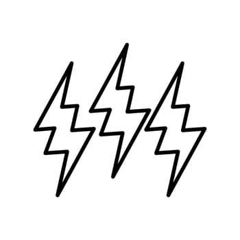 Lightning, electric power vector logo design element. Energy and thunder electricity symbol concept. Lightning bolt sign in the circle. Flash vector emblem template. Power fast speed logotype