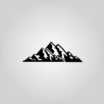 mountain expedition logo and mountain explorer logo vector