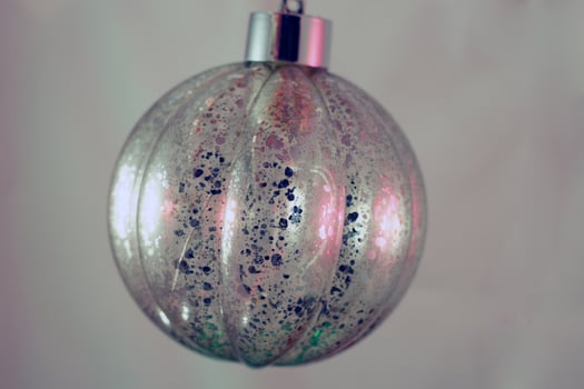Glass Christmas Bauble photo