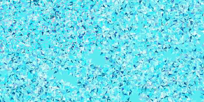 Light pink, blue vector layout with beautiful snowflakes.