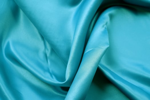 fabric cloth background blue green color photo