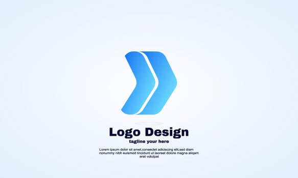 stock vector abstract arrow logo template material