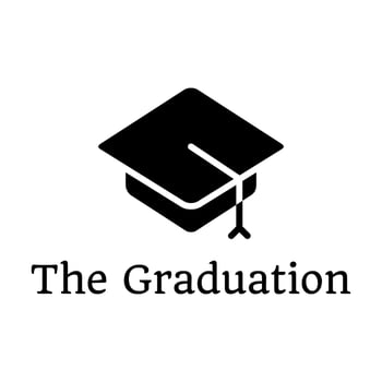 The graduation logo,icon vector