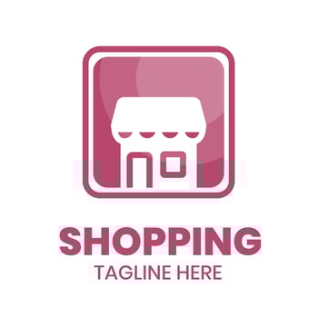 Shopping logo vector