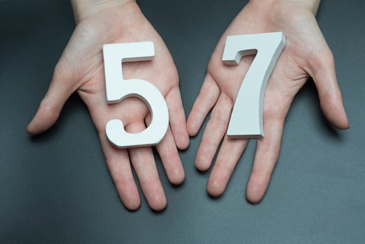 On the female palms figure fifty-seven. photo