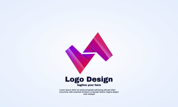 creative abstract letter s twisted logo vector