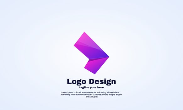 stock abstract aircraft wing arrow logo design vector