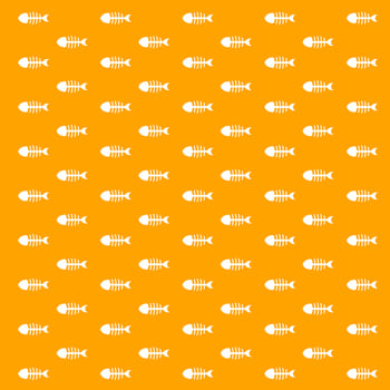 Fish Bone Pattern Background vector