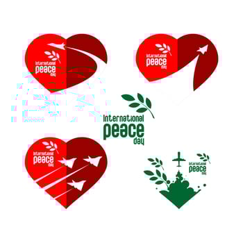 INTERNATIONAL DAY OF PEACE vector