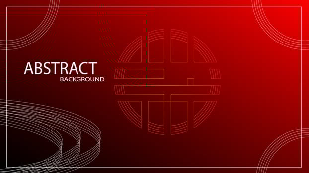 vector illustration abstract red background