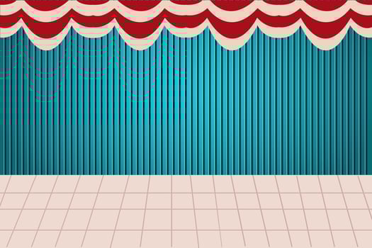 graphic design illustrations of a minimalist geometric background vector