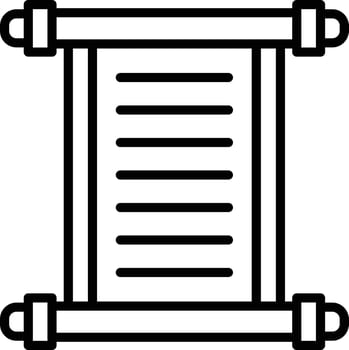 Scroll Icon Style vector
