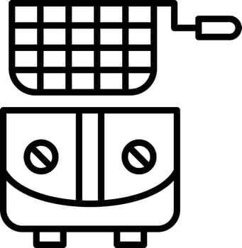 Fryer Icon Style vector