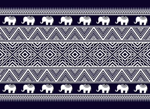 Ethnic pattern vector background. seamless pattern traditional.