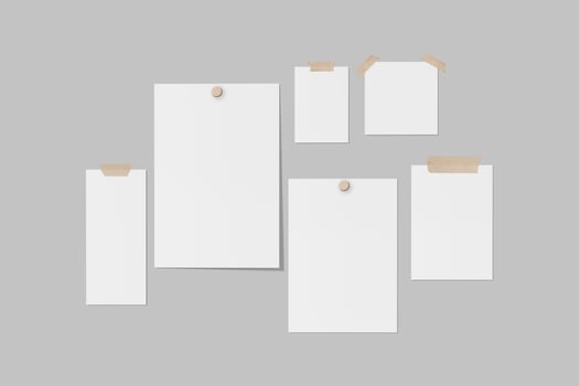 mood board mockup photo