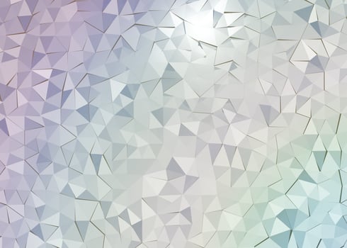 Abstract light background with triangle shapes 3d photo