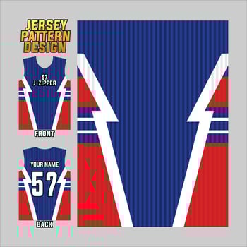 Abstract design pattern for sports jersey printing. sublime jersey templates for soccer, badminton, cycling, basketball, volleyball, etc vector