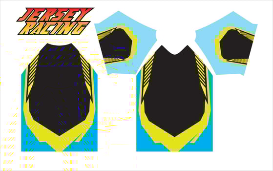 colorful racing jersey design patterns for printing and sublime vector