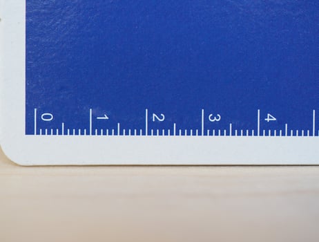 paper metric ruler photo