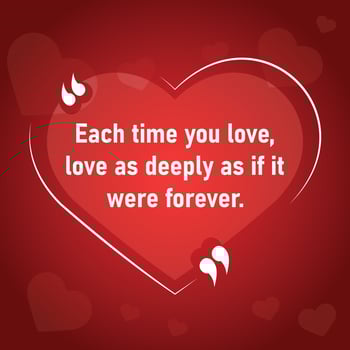 valentine day love and romantic quotes design part forty six vector