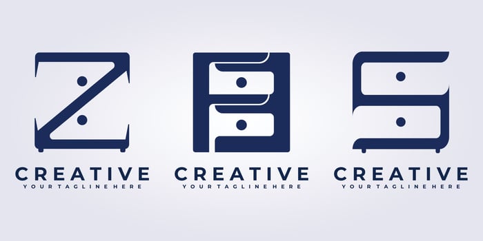 set bundle collection furniture decoration logo icon symbol sign label vector illustration design graphic