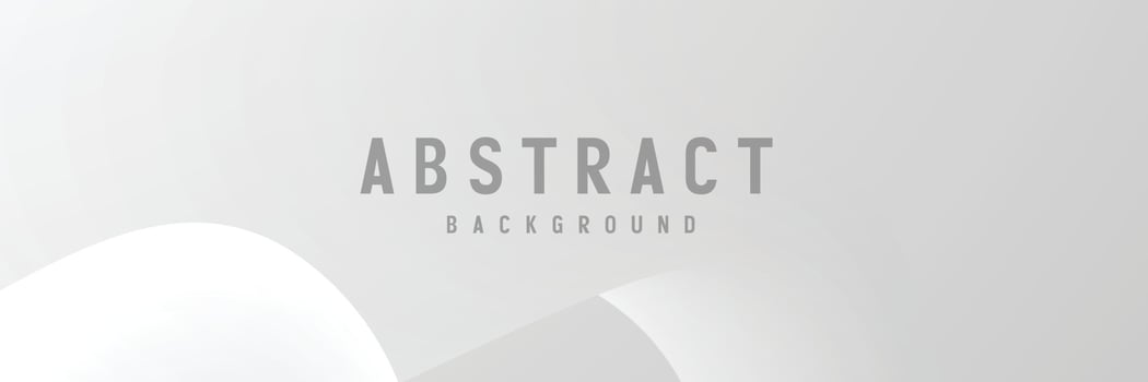 banner Abstract geometric white and gray color background vector illustration.