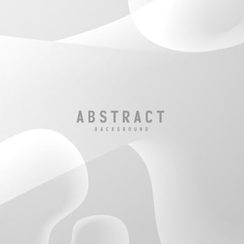 banner Abstract geometric white and gray color background vector illustration.