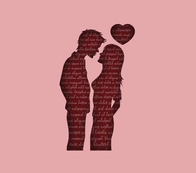 love and Valentine day vector