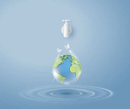 word water  day vector