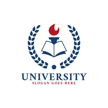 University or High School Education Institution Logo vector