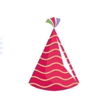 red party hat vector