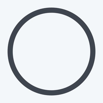 Icon Full Moon - Color Mate Style vector