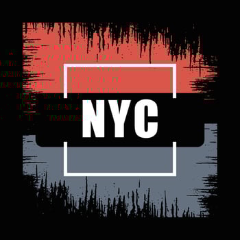 New York T Shirt Design vector