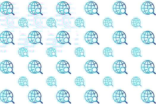 Abstract Web Search Pattern Background vector