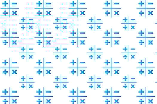 Abstract Math Pattern Background vector