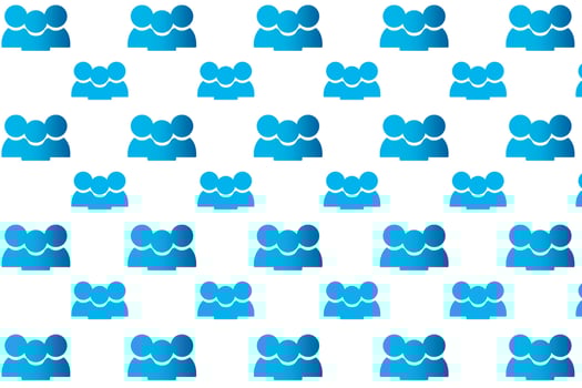Abstract Team Pattern Background vector