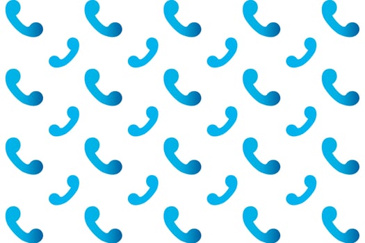 Modern Phone Icon Pattern Background vector