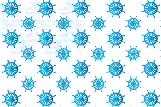 Abstract Helm Wheel Pattern Background vector