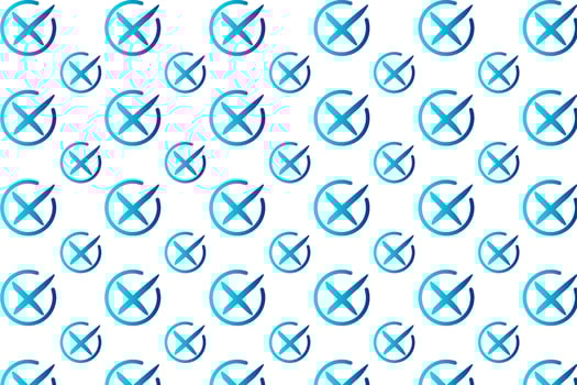 Abstract Circle Cross Pattern Background vector