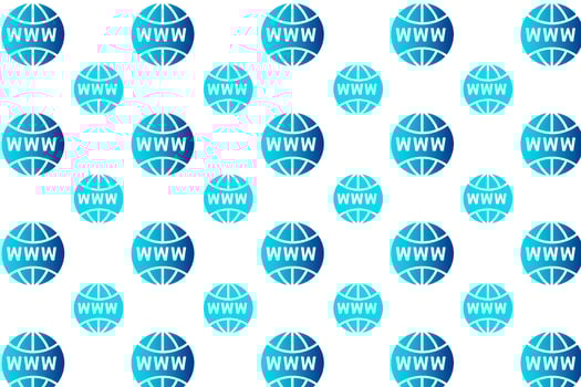 Abstract WWW Pattern Background vector