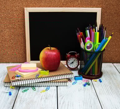 School office supplies photo