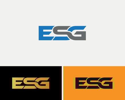 ESC Letter Logo Design Template vector