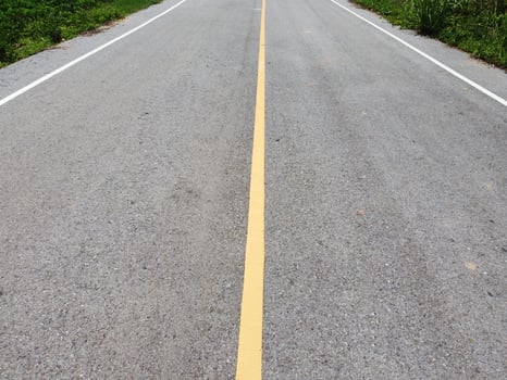 Concept of travel and transportation, aerial photography of country roads. photo