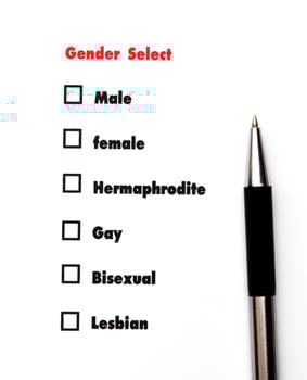 gender select choice, sex concept photo