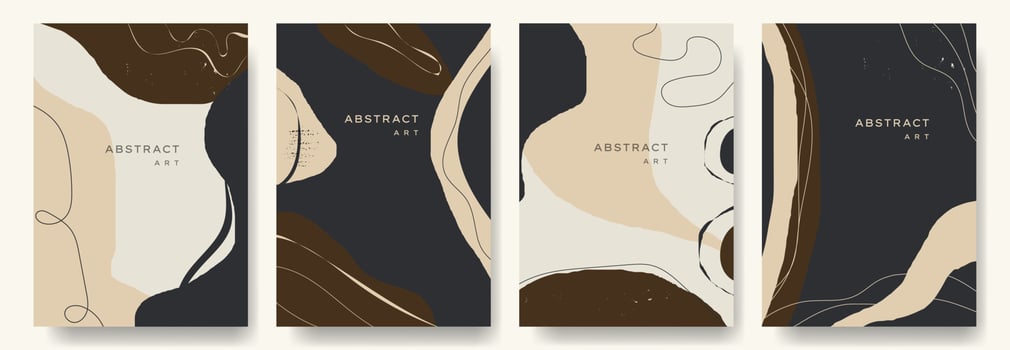 Modern abstract vector backgrounds.minimal trendy style. various shapes set up design templates good for background  card greeting wallpaper brochure flier invitation and other. vector illustration