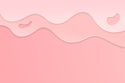 Abstract pink paper cut background vector