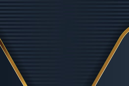 gold banner design with minimalist modern style gold luxury vector