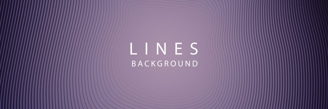 banner Wave Lines Pattern an Abstract Stripe Background, Vector